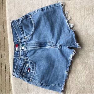 Tommy Hilfiger blue jean shorts